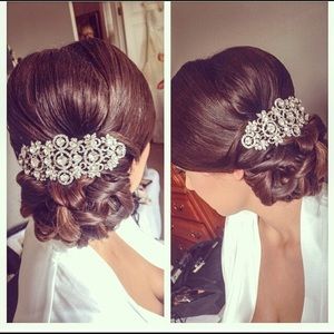Beautiful Crystal Wedding Hair Comb